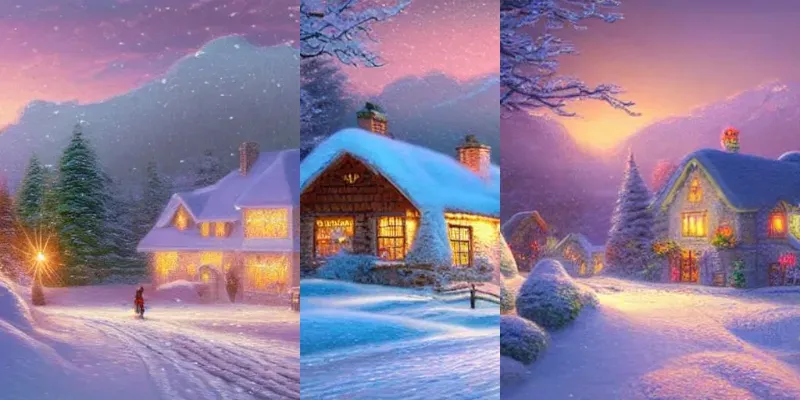 Winter Scenes generated by undefined