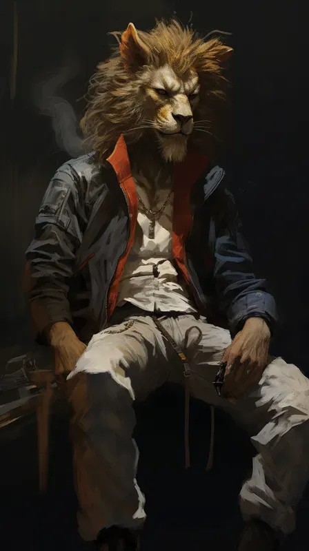 Sly Anthropomorphic Detective Animals