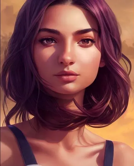 Stylised International Woman