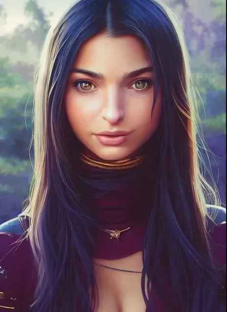 Stylised International Woman