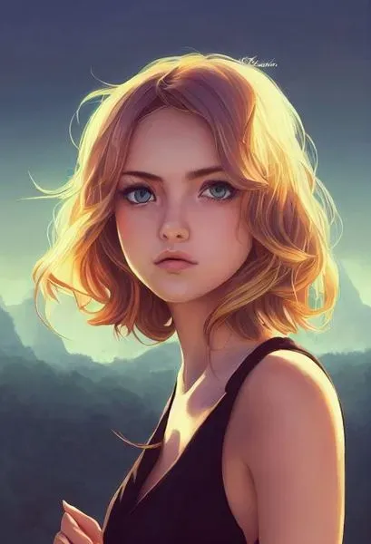 Blonde Female Portraits