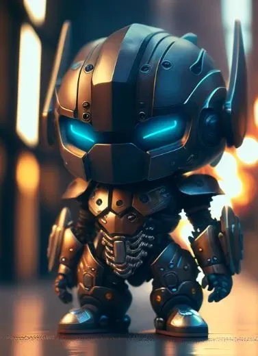 Tiny Mecha Robots