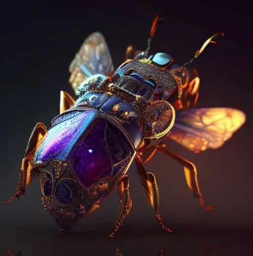 Bejeweled Insects