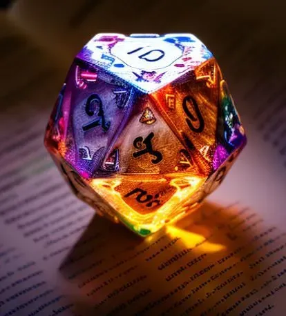 Colorful Dungeon Dice