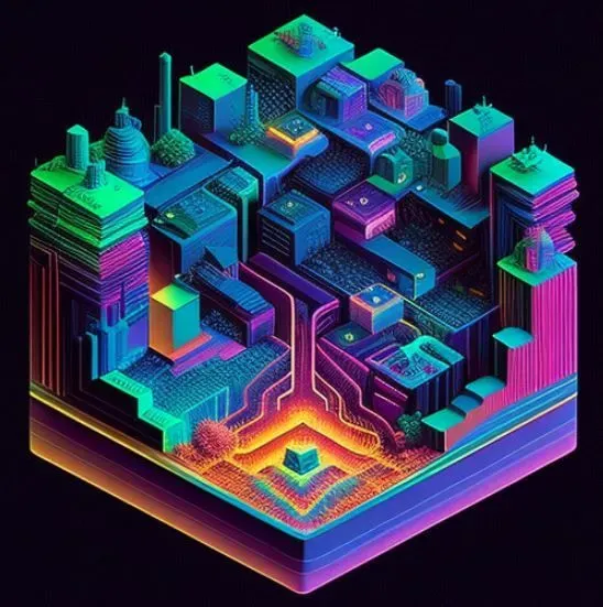 Isometric Digital Cities Of The Future