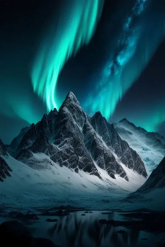Photorealistic Auroras Borealis