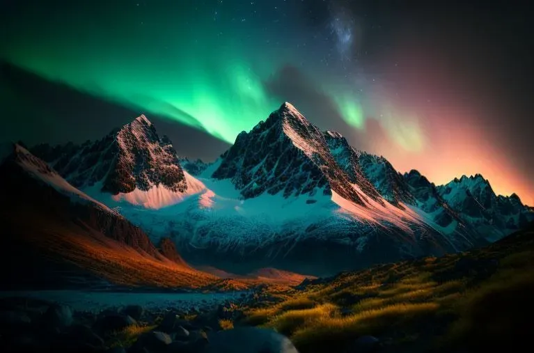 Photorealistic Auroras Borealis