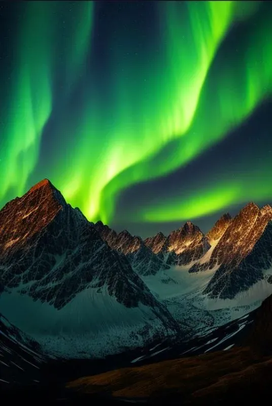 Photorealistic Auroras Borealis