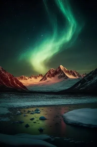 Photorealistic Auroras Borealis