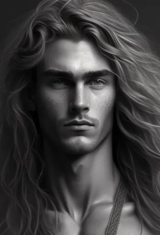 Photorealistic Fantasy BW Portraits