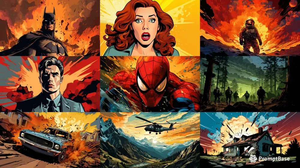 Comic Book Style Art