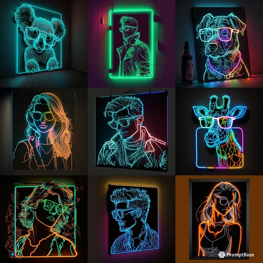 Neon Light Art