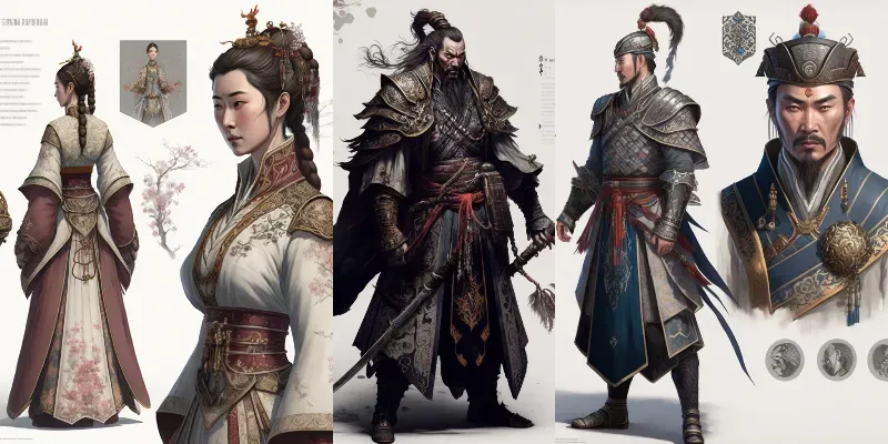 Wuxia Concept Art generated by undefined