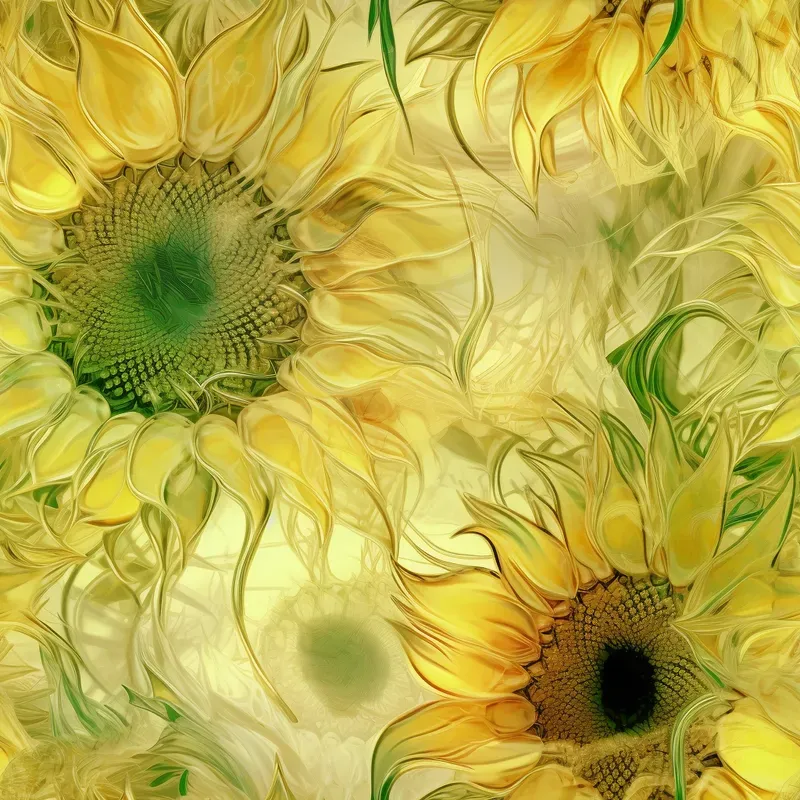 Flowers Stunning Translucent Patterns