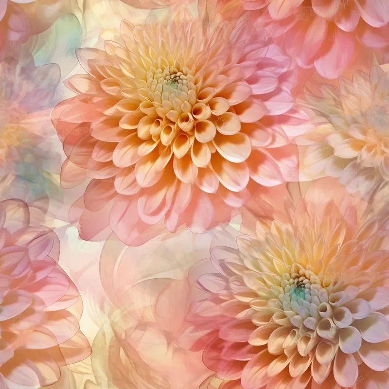 Flowers Stunning Translucent Patterns