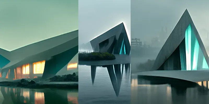 Futuristic Angular Structures generated by undefined