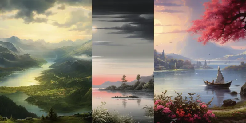 Landscapes generated by undefined