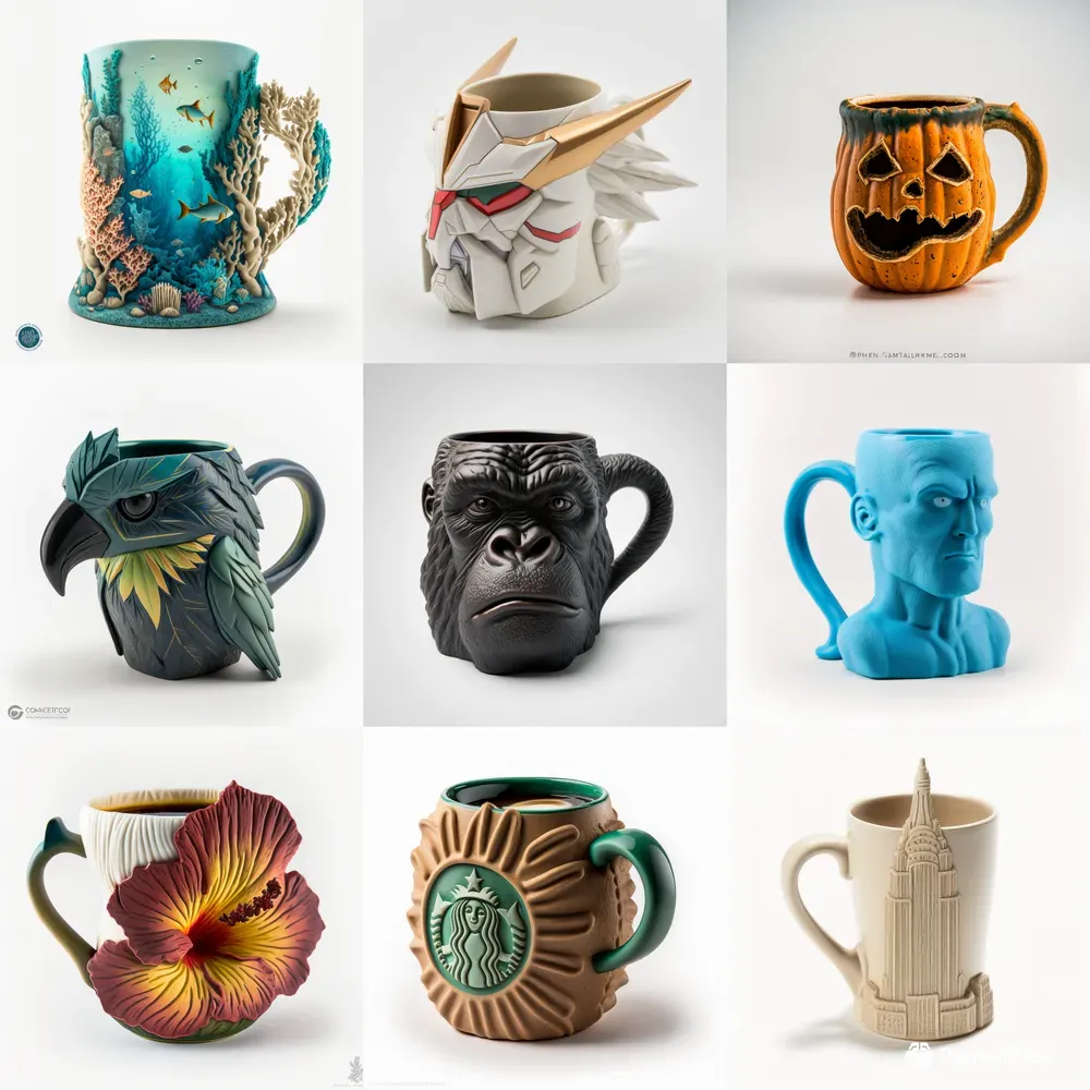 Hand Thrown Premium Coffee Mug Designs