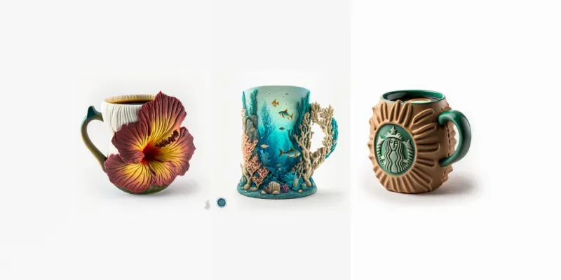 Hand Thrown Premium Coffee Mug Designs generated by undefined