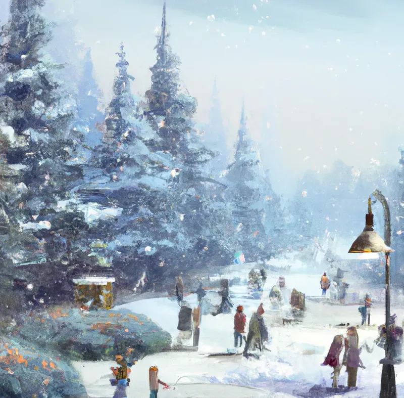 Magical Christmas Scenes