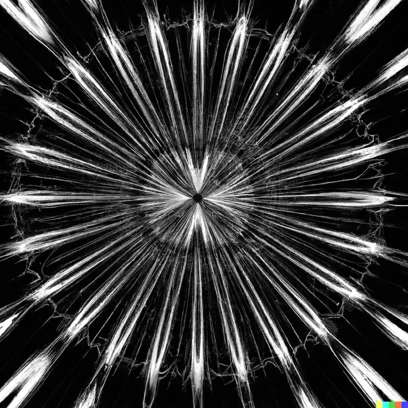 Abstract Symmetrical Line Patterns