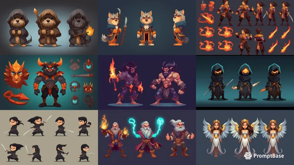 Magic Character Design Sets