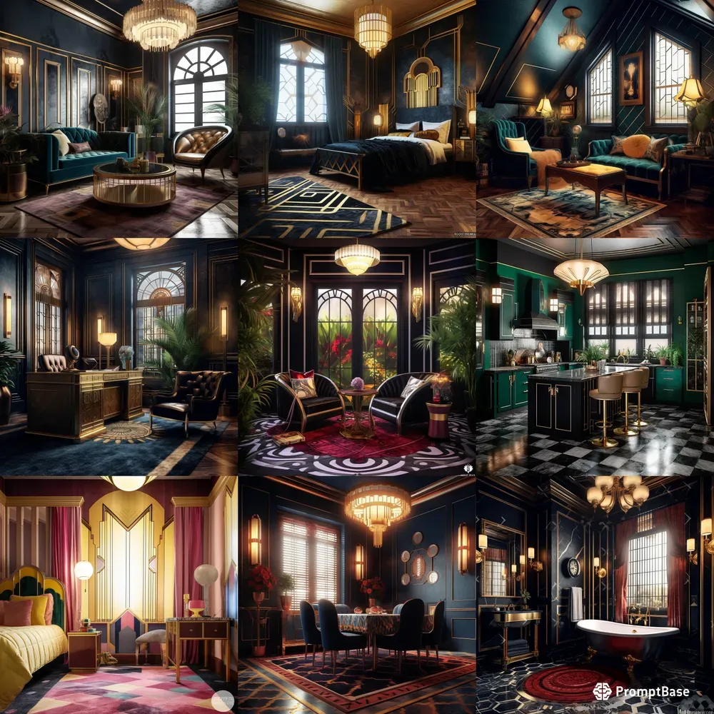 Art Deco Interior Designs