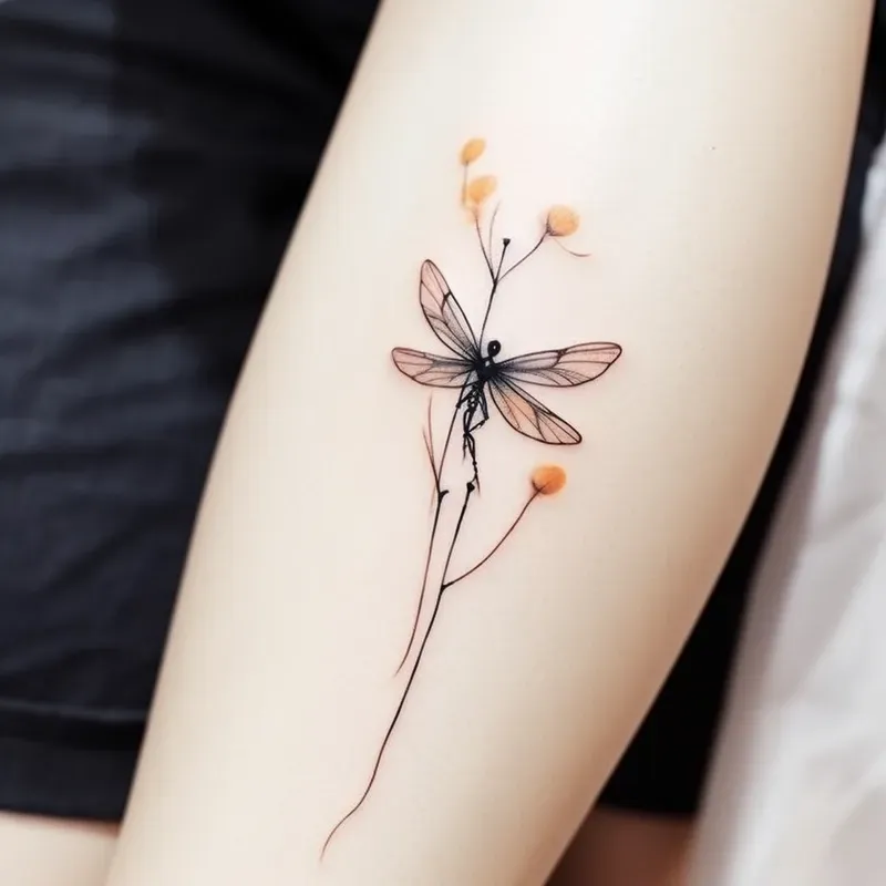 Ladies Tattoo Lively Chinese Art