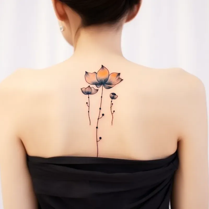 Ladies Tattoo Lively Chinese Art