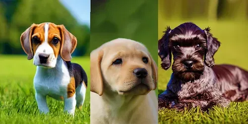Insanely Adorable Puppy generated by dalle