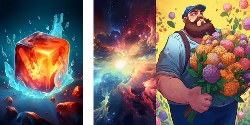 Gaming Romance Art Meet Passions generated by midjourney