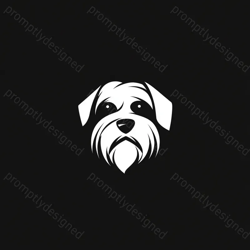 Black White Minimalist Logos