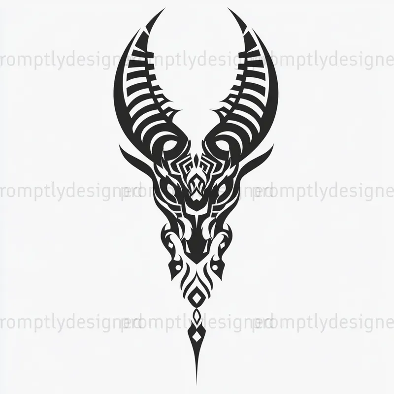 Tribal Fusion Tattoo Designs