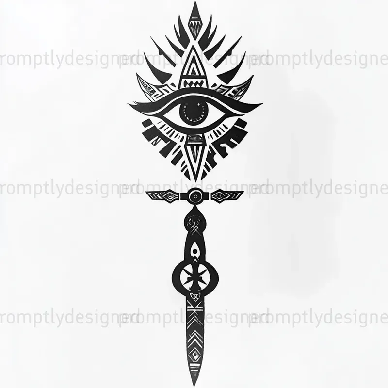 Tribal Fusion Tattoo Designs