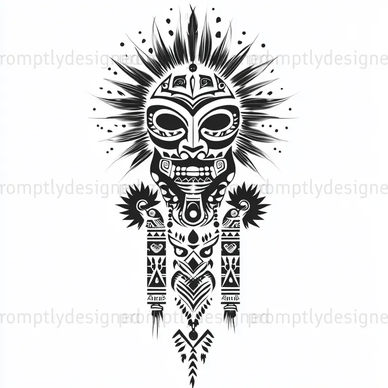 Tribal Fusion Tattoo Designs