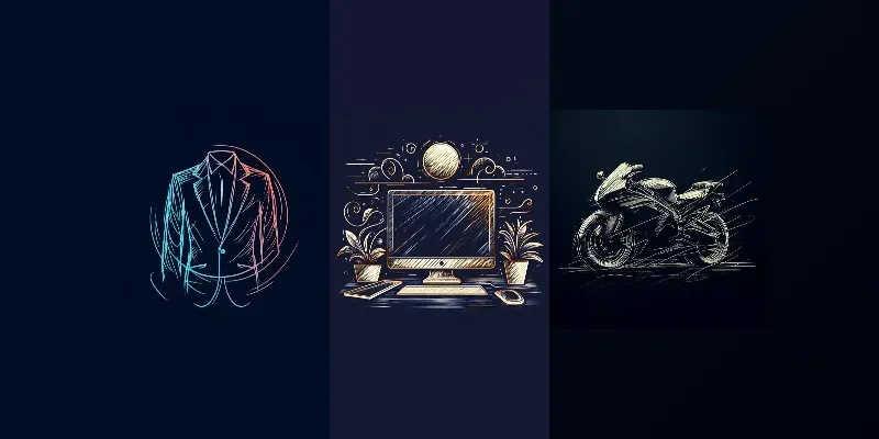 Scribble Llustrations generated by undefined