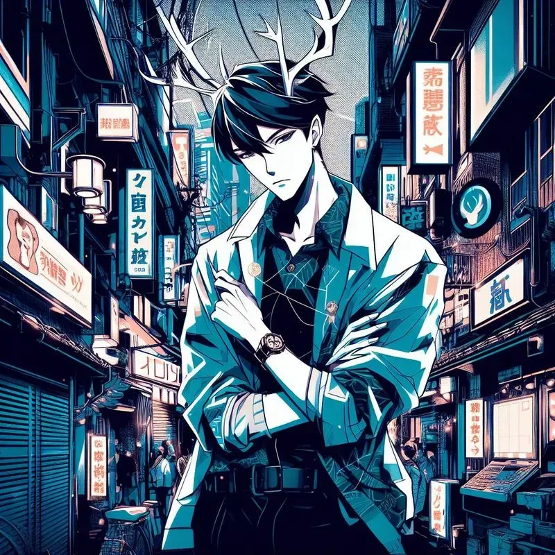 Japanese Futuristic Anime Illustrations