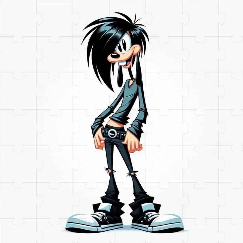 Emo Cartoon Illustrations