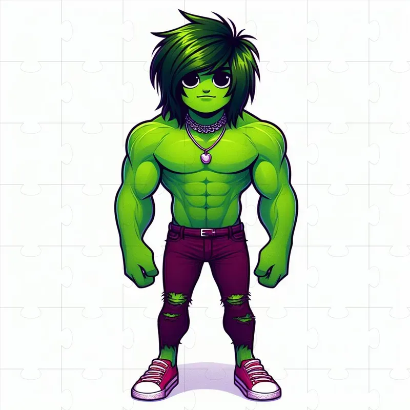 Emo Cartoon Illustrations