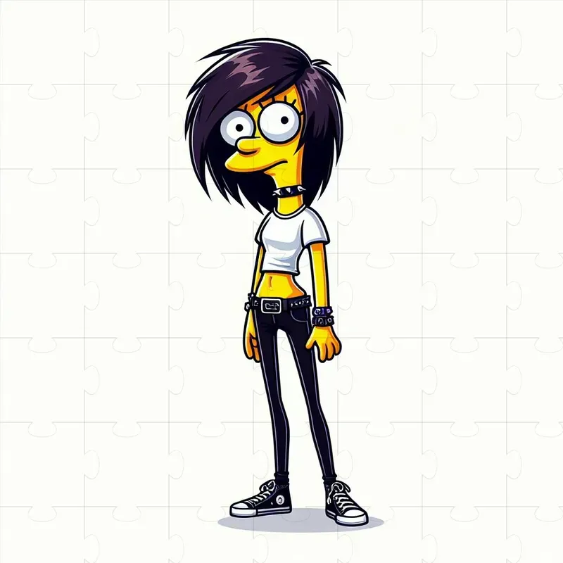 Emo Cartoon Illustrations