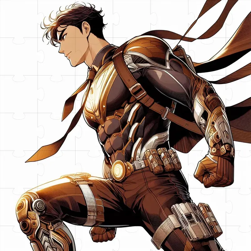 Superhero Manhwa Illustrations