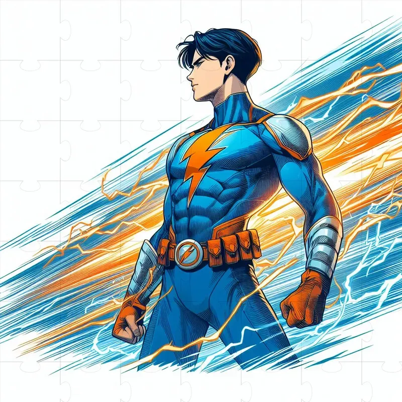 Superhero Manhwa Illustrations