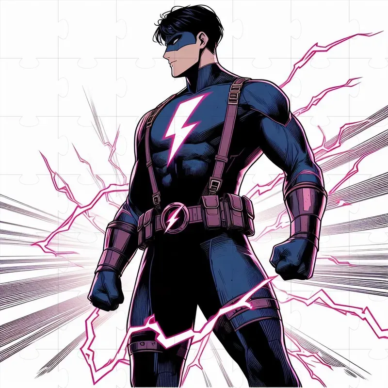 Superhero Manhwa Illustrations
