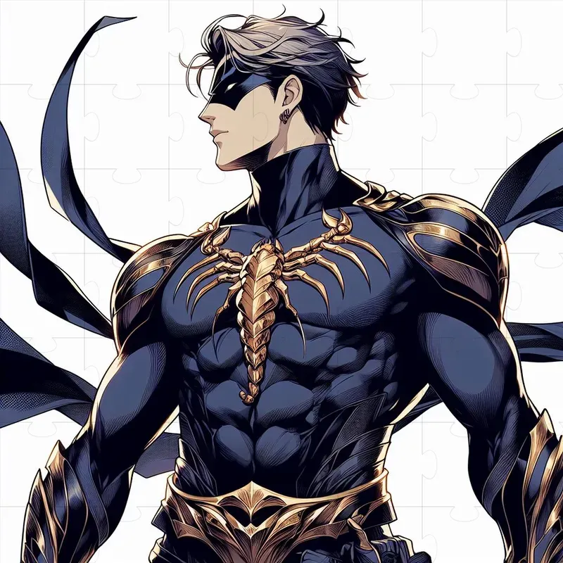 Superhero Manhwa Illustrations
