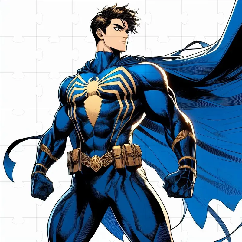 Superhero Manhwa Illustrations