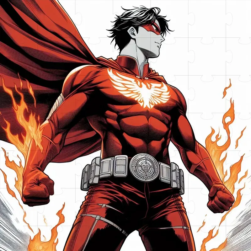 Superhero Manhwa Illustrations