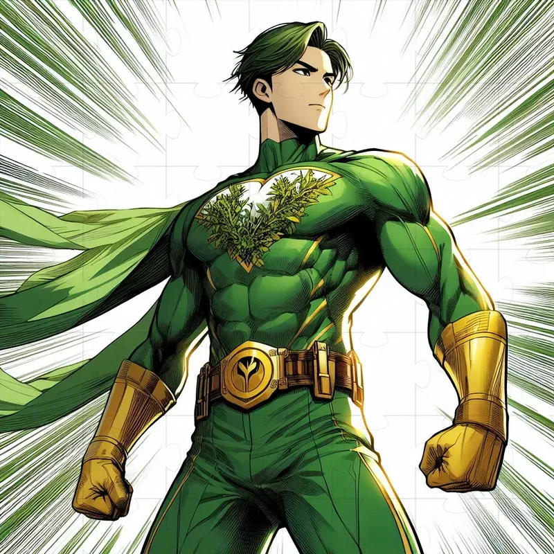 Superhero Manhwa Illustrations