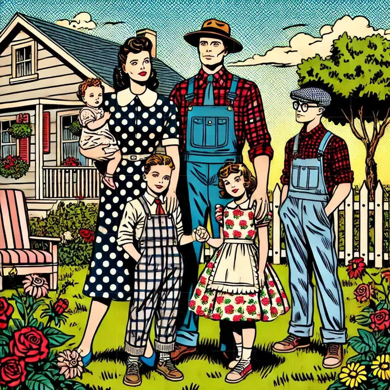 Vintage Mid20th Century Comic Art