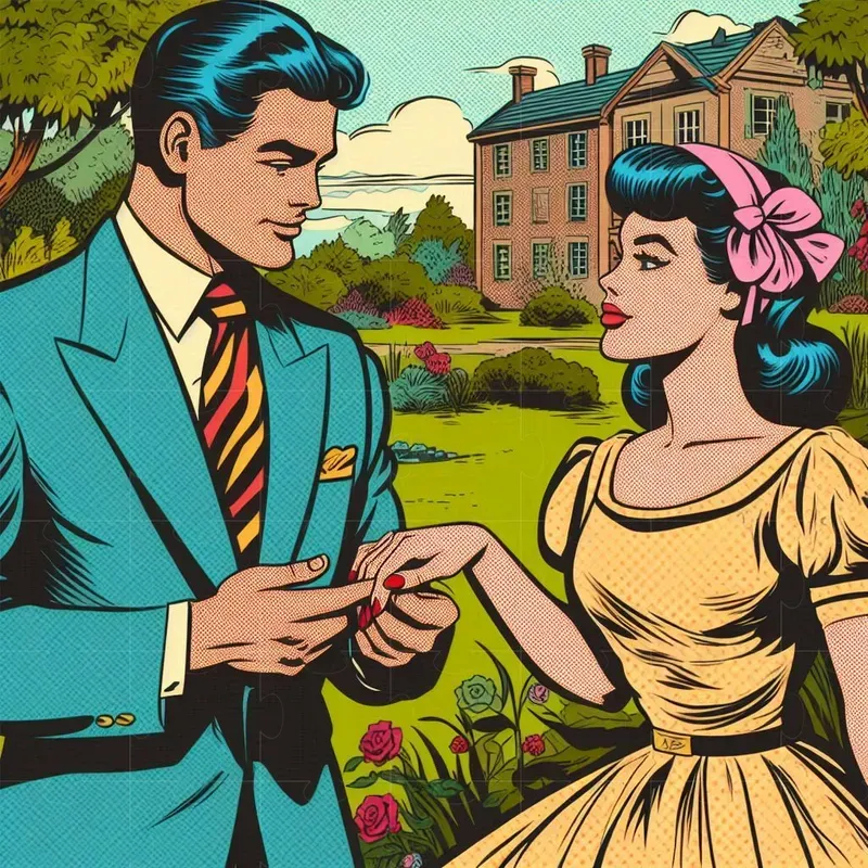 Vintage Mid20th Century Comic Art