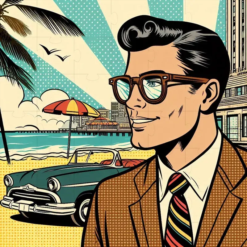 Vintage Mid20th Century Comic Art